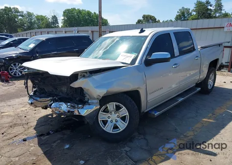 2017 Chevrolet Silverado 1Lt из США, поврежденный, VIN 3GCPCREC6HG334084